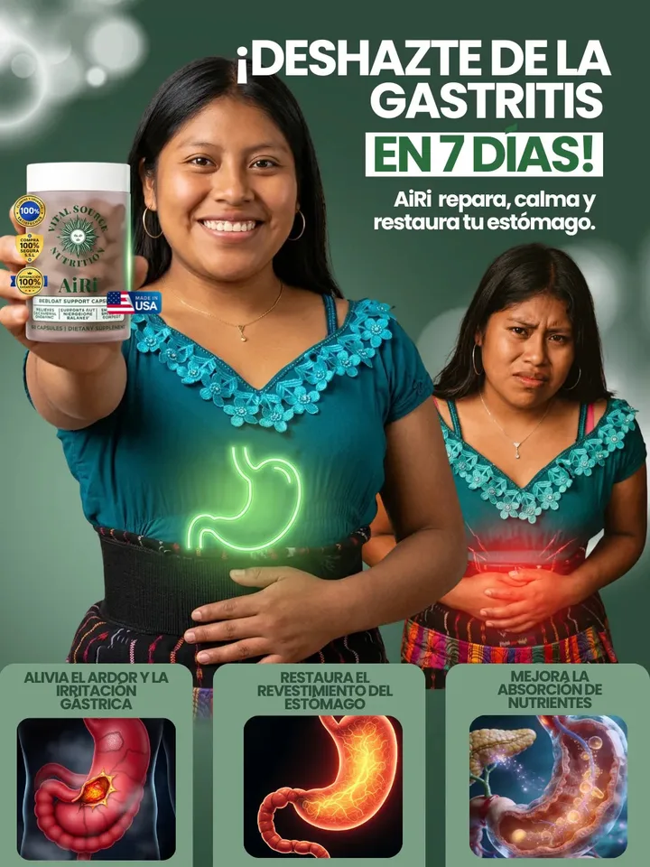 AiRi Vital — Cápsulas para la Gastritis